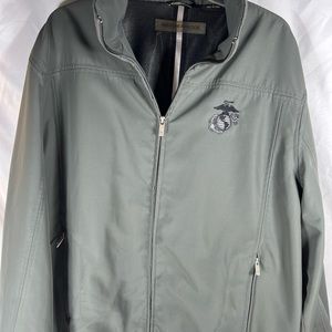 Weatherproof Men’s‎ Ultra Tech Jacket Army Green  Lined  With Hood Large